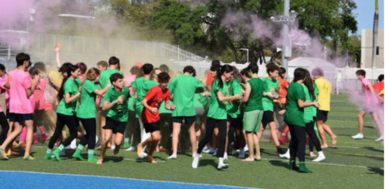 A photo of the infamous powder war! - Credit: Scheck Hillel
