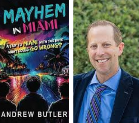 Photos of Butler and his novel - Retrieved from Amazon.com