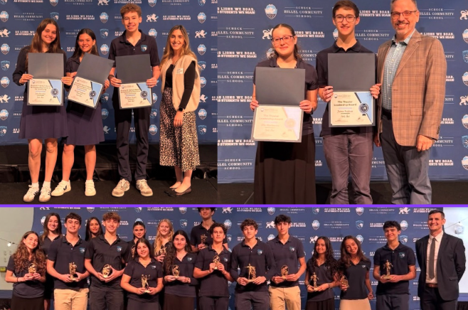 Some exciting photos of our award recipients! - Photo Credit: @scheckhillel on Instagram