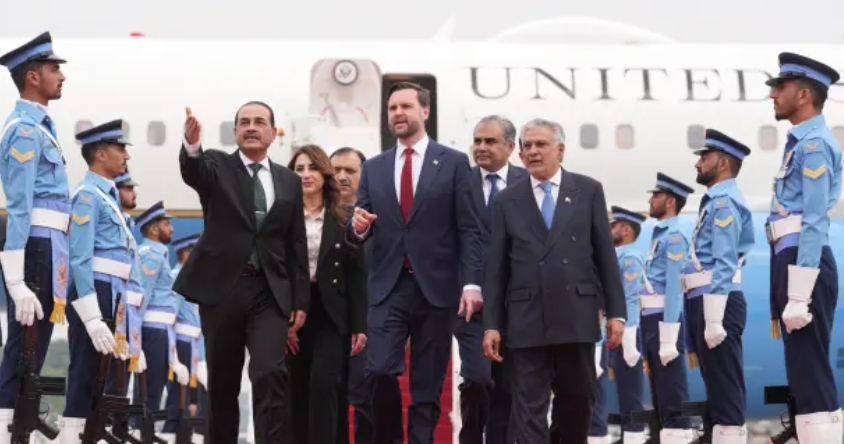 Vice President Vance arrives in Islamabad - Credit: Daily Press